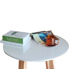 쾌청 책상 테이블 매트 데스크 패드 원형, 투명