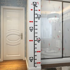 Blue Kai家用壁掛式身高測量貼紙 3號, 混合顏色