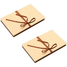 Tilgreen 手風琴式自製相簿 A4 2p, 牛皮紙, 34張