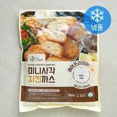 더오담 미니 사각 치킨 까스 (냉동), 450g, 1개