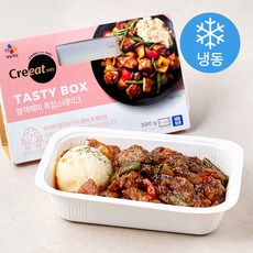 크레잇 테이스티박스 블랙페퍼 폭찹스테이크 (냉동), 300g, 1개