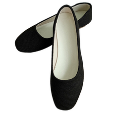 SILVERS 골지 라인 기능성 플랫슈즈