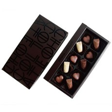 皇家黑巧克力巧克力盒 10入, 單一顏色, 25個