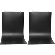 DAEHAN 亮面霧面黑色雙面背景紙 小 40*75cm, UM-PPSZE, 2個