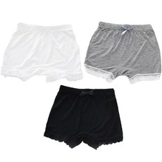 Ipeum女童款基本莫代爾蕾絲內褲 3件組 C45