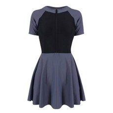 cofv 女性柔軟連身防磨衣, 黑色