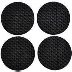 다해유 어디서든 붙일수 있는 보호 커버 원형 4cm 4p, 블랙