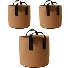 Beyond Hamil 植物不織布花盆, 棕色