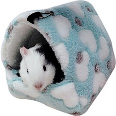 小動物 Pet Flow 可愛倉鼠龍貓溫暖小屋 22 x 21 cm, 天空藍, 1個