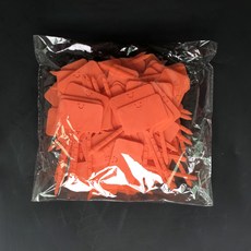 화분 이름표 100종 세트, 12 오렌지