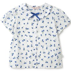 Perimitz 女童款Marine櫻桃雪紡衫 P2322B36213