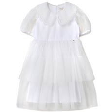 페리미츠 여아용 프리미엄화이트 드레스 P2320O70201100