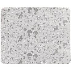 파스텔펫 반려동물 PVA 패턴 목욕 타월, B타입, 1개