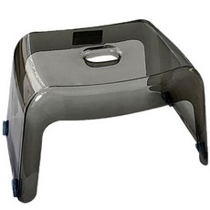 순잠 아크릴 미끄럼방지 욕실 때밀이 의자, 블랙