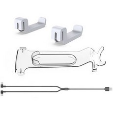 SPACE SHIELD PS VR2 相容頭戴裝置支架 控制器充電 4合1套組, 1套, SP5-0001