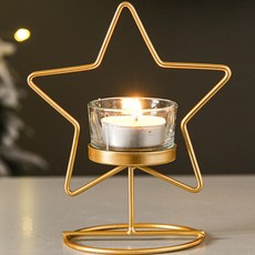 Smart Living 燭台 蠟燭台 02 五角星 2入, 單一顏色