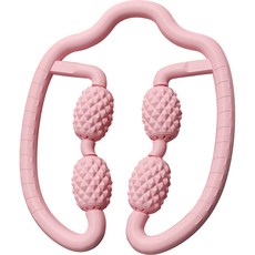 레전드C 다리 휴식 마사지링 4 파인애플형, 핑크, 1개