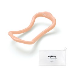 Ohgym 皮拉提斯小腿按摩環 Zen Ring 硬式 瑜珈環 硬式, 粉紅色