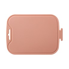 韓國製 Roya 圓形可站立矽膠砧板, 粉紅色, 1個