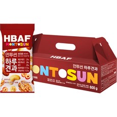HBAF 每日堅果禮盒 棕色款 30入, 600g, 1盒