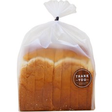DesignPackage 吐司袋 方形密封霧面 1號, 1個, 100個