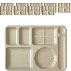 LOHJA 6格餐盤, 大理石色