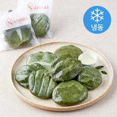 쑥개떡 (냉동), 60g, 10개입, 1개