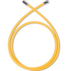 Aqua Duo Scale X 防纏結淋浴軟管+ 扳手套組, 1.5m, YELLOW, 1組