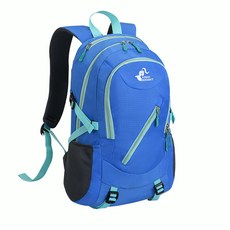 위즈앤위즈 등산 여행 가방 35L, 씨블루