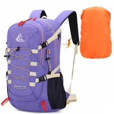 Wiz&Wiz登山背包 40L 含防雨套, 銀河紫