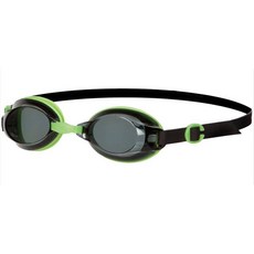 speedo JETV2 帶墊圈泳鏡 SD95G02, K 黑色, 1個