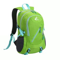 위즈앤위즈 등산 여행 가방 35L, 멜론그린