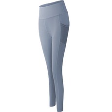 Dasadotcom 女款修身網眼口袋內搭褲