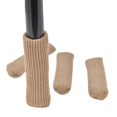 슬림 의자발 소음방지 커버 4p, 카키