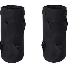 Dahaeyu 可在家中種植的漂亮花盆 2入, 黑色, 2個