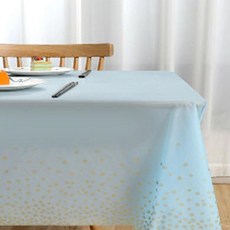 Yorom Korom高級一次性派對桌布 藍色, 2個, 1件