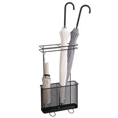 Nature Living 現代簡約纖薄雨傘架, 1個, 黑色