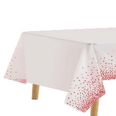 Yoromkorom高級一次性派對桌布 粉紅色, 2個, 1件