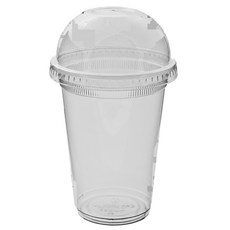 스완 일회용 아이스컵 107mm 1000ml + 돔 뚜껑 세트, 100세트