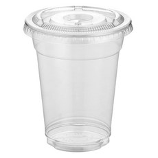 스완 일회용 아이스컵 9.2cm 535ml + 민자 뚜껑 세트, 50세트