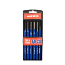 WORKPRO 銷釘沖頭6件組 WP201304, 1套