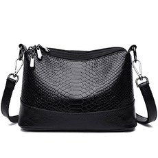 Allerabout時尚斜背包, 黑色