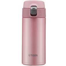 TIGER 虎牌 夢重力彈蓋式保溫保冷杯, 桃花粉(PB), 360ml, 1個