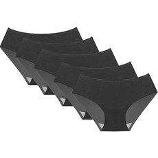 글램공감 여성용 올데이즈 심리스팬티 무봉제 노라인 팬티 5종세트