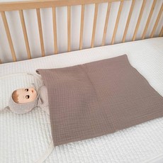 My Little Daisy Baby 的三層紗布毯, 棕色