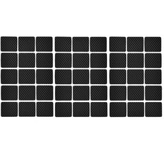 Dahaeyu 多用途黏貼片 方形2號 5入, 45個, 黑色