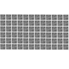 DAHAEYOU 多用途黏貼墊 素面方形1號 5入, 灰色, 72個