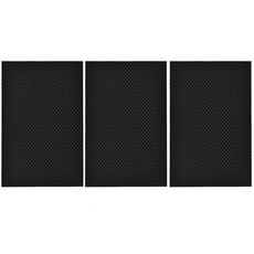 Dahaeyu 多用途黏貼片 方形6號 5入, 3個, 黑色