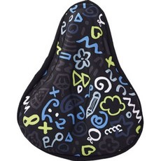 Samchuly Bicycle 座墊凝膠套 SSC150, 黑色, 1個