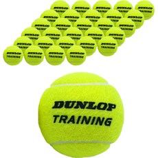 DUNLOP 訓練用無壓練習網球, 黃色, 60個